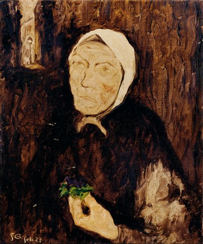 The Violet Seller by Franz Secky