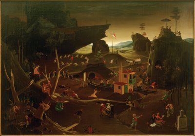 F. Sedlacek, Landscape by Franz Sedlacek