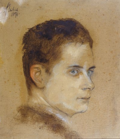 Maximilian Harden by Franz Seraph von Lenbach