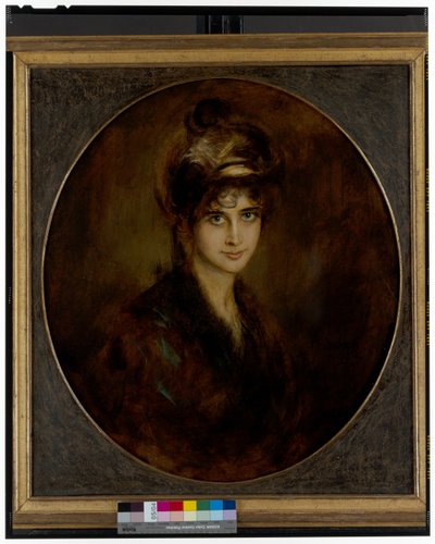 Portrait of Princess Aldobrandini by Franz Seraph von Lenbach
