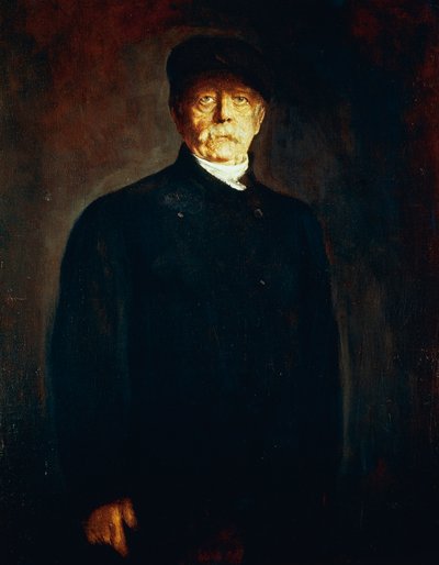 Portrait of Otto von Bismarck-Schoenhausen by Franz Seraph von Lenbach