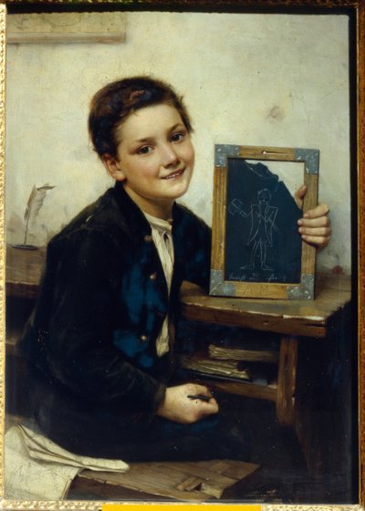 Schoolboy by Franz Thone