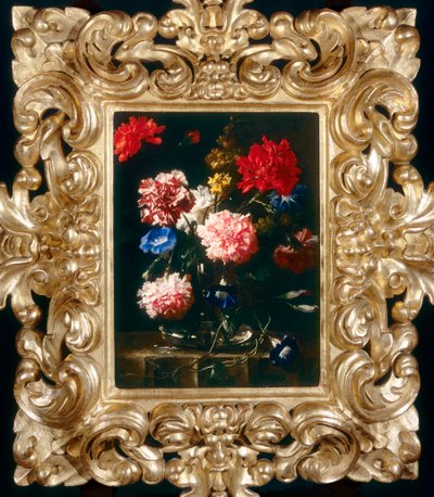 Still-Life with Flowers in a Glass Vase by Franz Werner Tamm