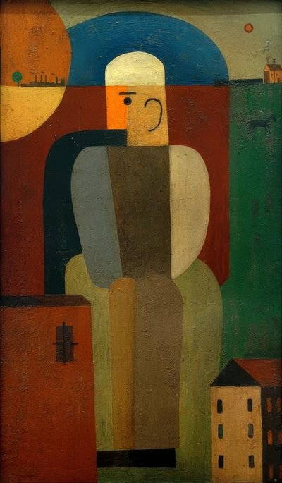 Working Man by Franz Wilhelm Seiwert