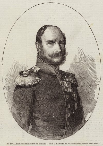 His Royal Highness the Prince of Prussia by Franz Xaver Winterhalter
