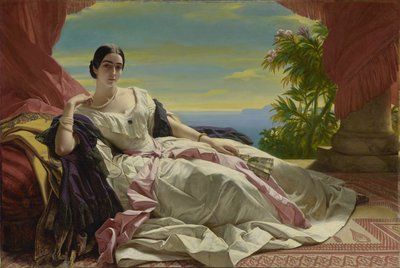 Leonilla, Princess of Sayn-Wittgenstein-Sayn, née Baryatinsky by Franz Xaver Winterhalter