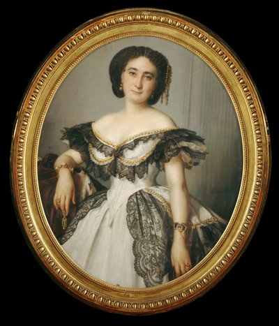 Portrait of a Lady by Franz Xaver Winterhalter