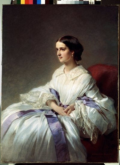 Portrait of Countess Olga Shuvalova by Franz Xaver Winterhalter
