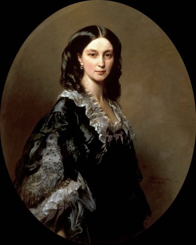 Portrait of Duchess Elizaveta Alexandrovna Baryatinskaya, née Princess Chernysheva by Franz Xaver Winterhalter