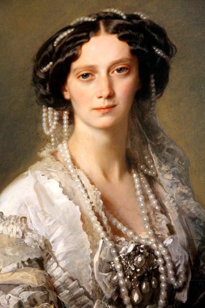 Portrait of Empress Maria Alexandrovna, 1857 by Franz Xaver Winterhalter