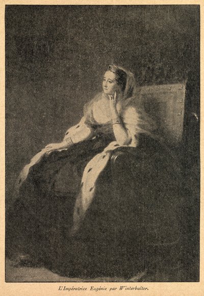 Portrait of Empress Eugenie by Franz Xaver Winterhalter