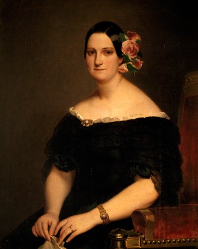 Portrait of Maria Christina of Two Sicilies by Franz Xaver Winterhalter