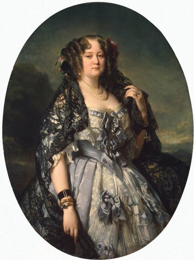 Portrait of Princess Sophia Radziwill by Franz Xaver Winterhalter