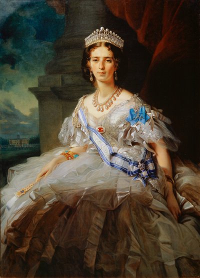 Portrait of Princess Tatiana Yusupova by Franz Xaver Winterhalter