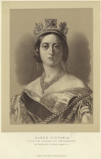 Portrait of Queen Victoria by Franz Xaver Winterhalter