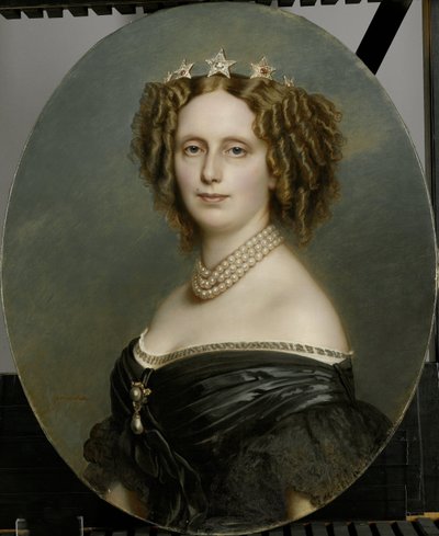 Portrait of Sophia Frederika Mathilda (1818-77), Princess of Württemberg by Franz Xaver Winterhalter