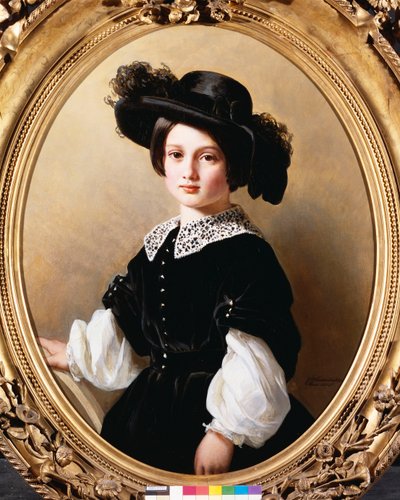 Portrait of a Young Girl by Franz Xaver Winterhalter