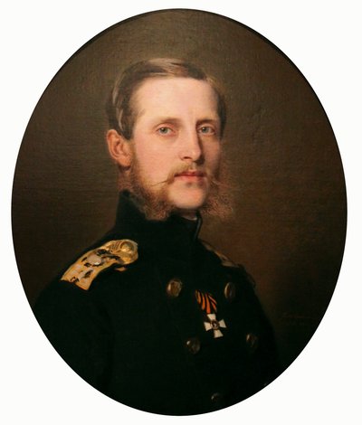 Portrait of the Grand Duke Konstantin Nikolaevich by Franz Xaver Winterhalter