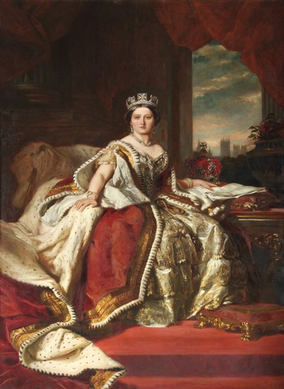 Queen Victoria, copied by John Hanson Walker, 1879 by Franz Xaver Winterhalter