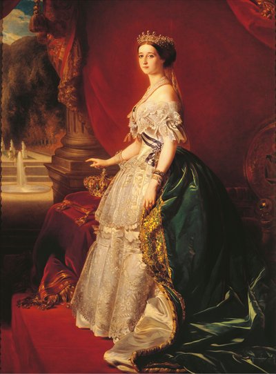 The Empress Eugenie by Franz Xaver Winterhalter