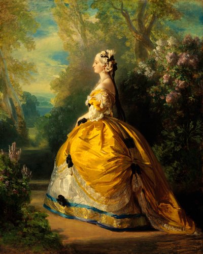 The Empress Eugénie, Countess of Teba by Franz Xaver Winterhalter