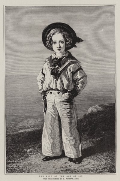 The King at the Age of Six by Franz Xaver Winterhalter