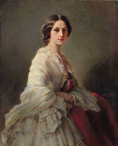 Portrait of Countess Elena Ivanovna Orlova-Denisova, née Tchertkova, 1830-1891, 1853 by Franz Xaver Winterhalter