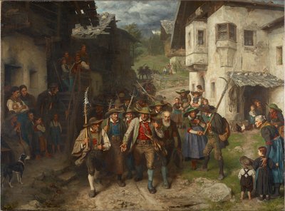 The Last Levy by Franz von Defregger