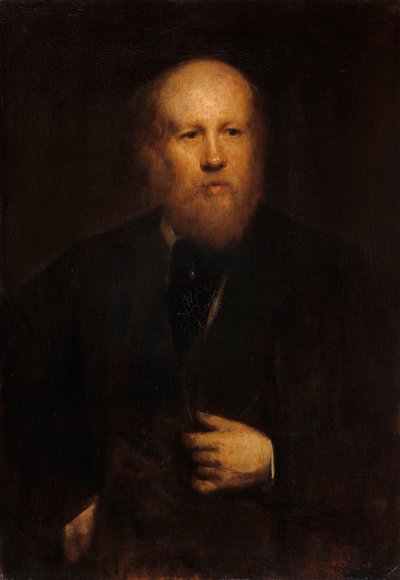 The Engraver Conrad Geyer by Franz von Lenbach