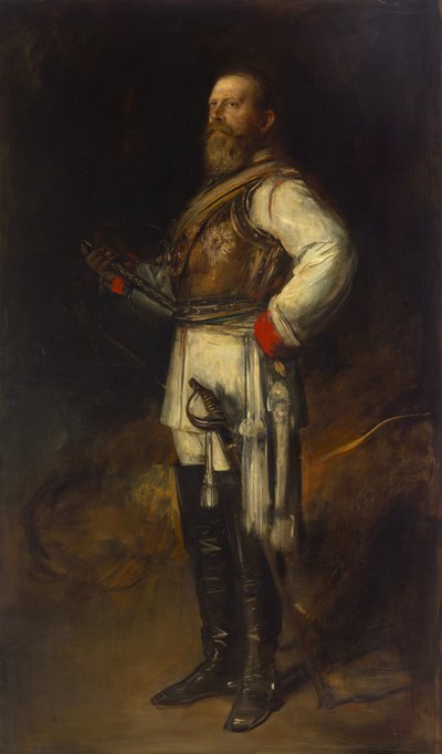 Friedrich Wilhelm Crown Prince of Prussia, as Friedrich III German Emperor by Franz von Lenbach