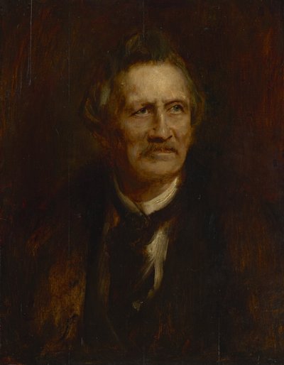 Gottfried Semper by Franz von Lenbach