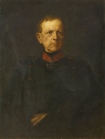 Count Helmuth von Moltke by Franz von Lenbach