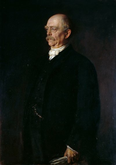 Portrait of Otto von Bismarck, 1884 by Franz von Lenbach