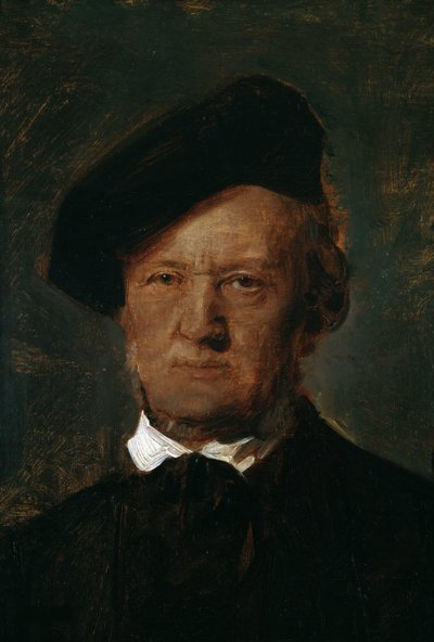 Portrait of Richard Wagner, c.1870 by Franz von Lenbach