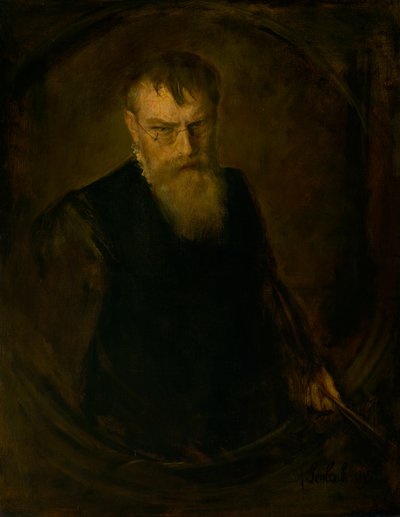 Self-Portrait by Franz von Lenbach