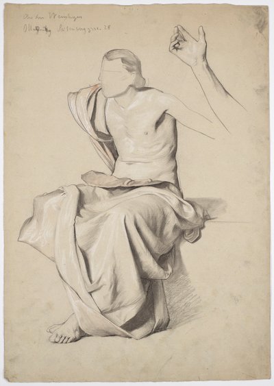 Figure Study for the Ceiling Painting 