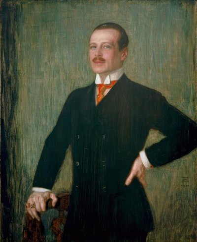 Ernst Ludwig of Hesse / Painting by Stuck by Franz von Stuck