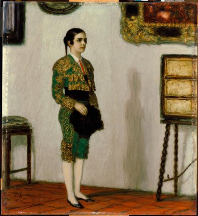 Franz von Stuck, Mary as Torero by Franz von Stuck