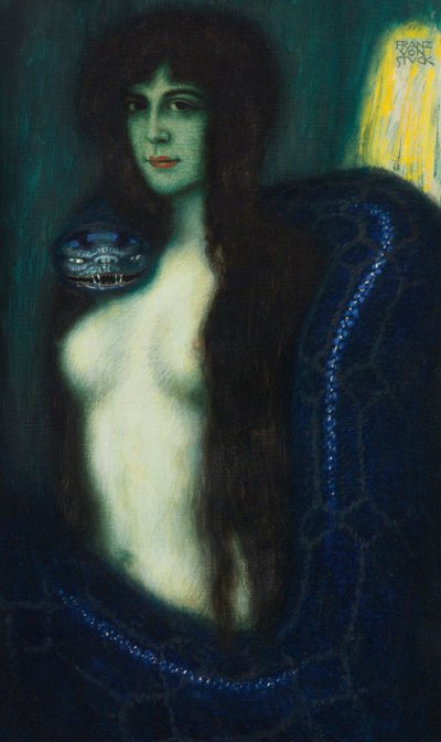The Sin by Franz von Stuck