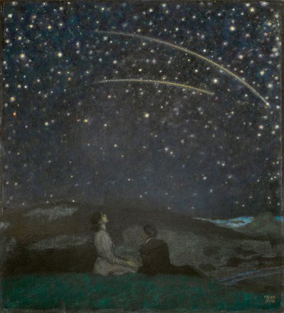 Shooting Stars (Franz and Mary Stuck) by Franz von Stuck