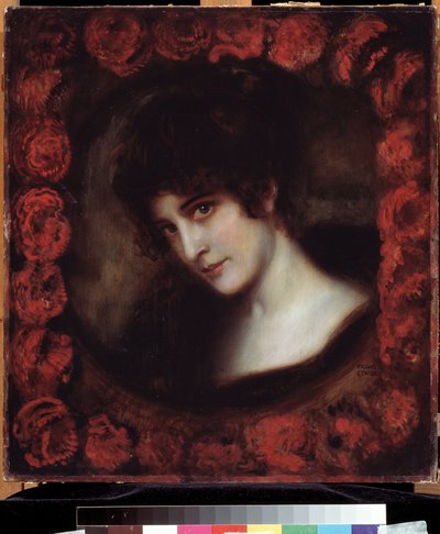 Portrait of a Woman by Franz von Stuck