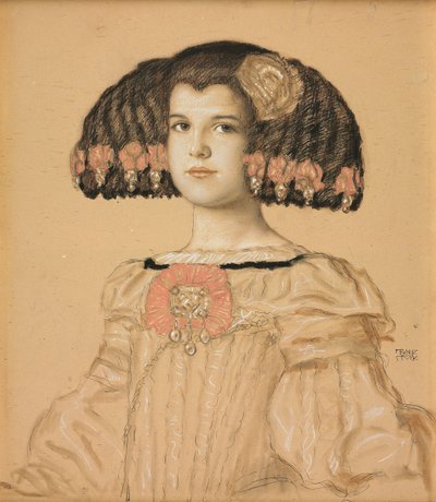 Portrait of Mary, the artist