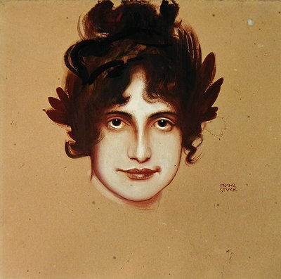 Portrait of a Woman, c.1896 by Franz von Stuck