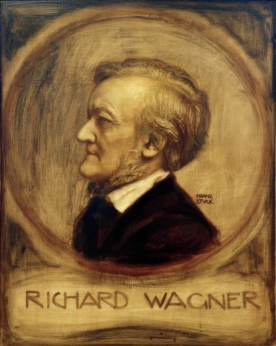 Richard Wagner, Painted by Franz von Stuck by Franz von Stuck