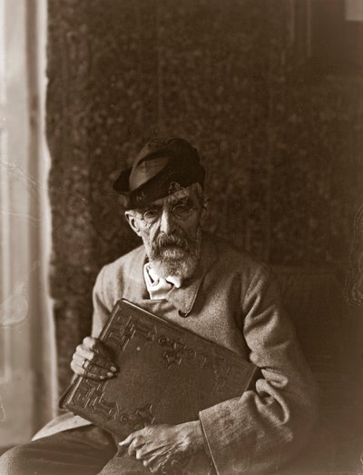 Portrait of the Italian Painter Domenico Morelli by Fratelli Alinari Fratelli Alinari