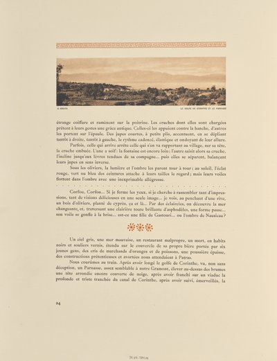 Akrata. The Gulf of Corinth and Parnassus by Frédéric Boissonnas