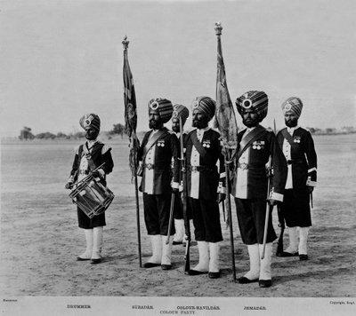 Colour Party of the 45th (Rattray