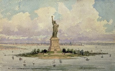 The Statue of Liberty by Frederic Auguste Bartholdi