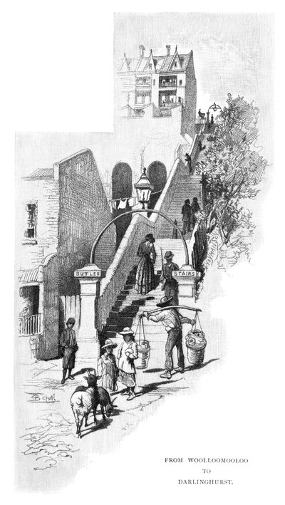 From Woolloomooloo to Darlinghurst, Sydney, New South Wales, Australia by Frederic B. Schell