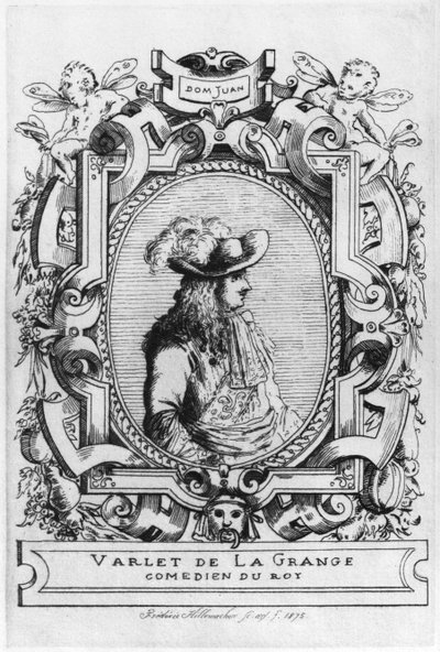 Charles Varlet, known as La Grange, in the role of Dom Juan from 